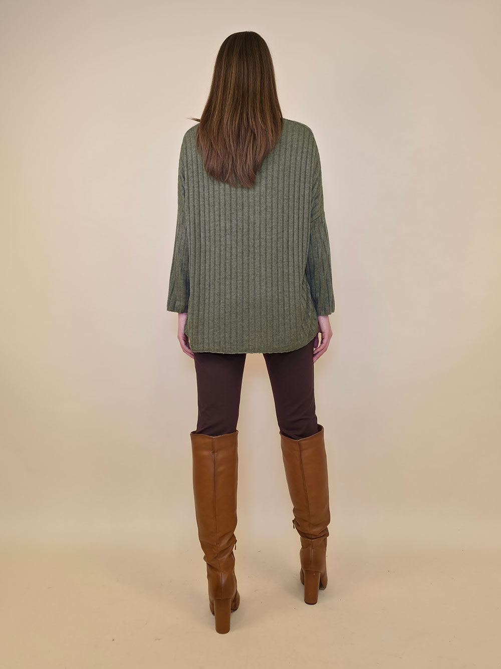 Majica+šal 46 Corinne - military