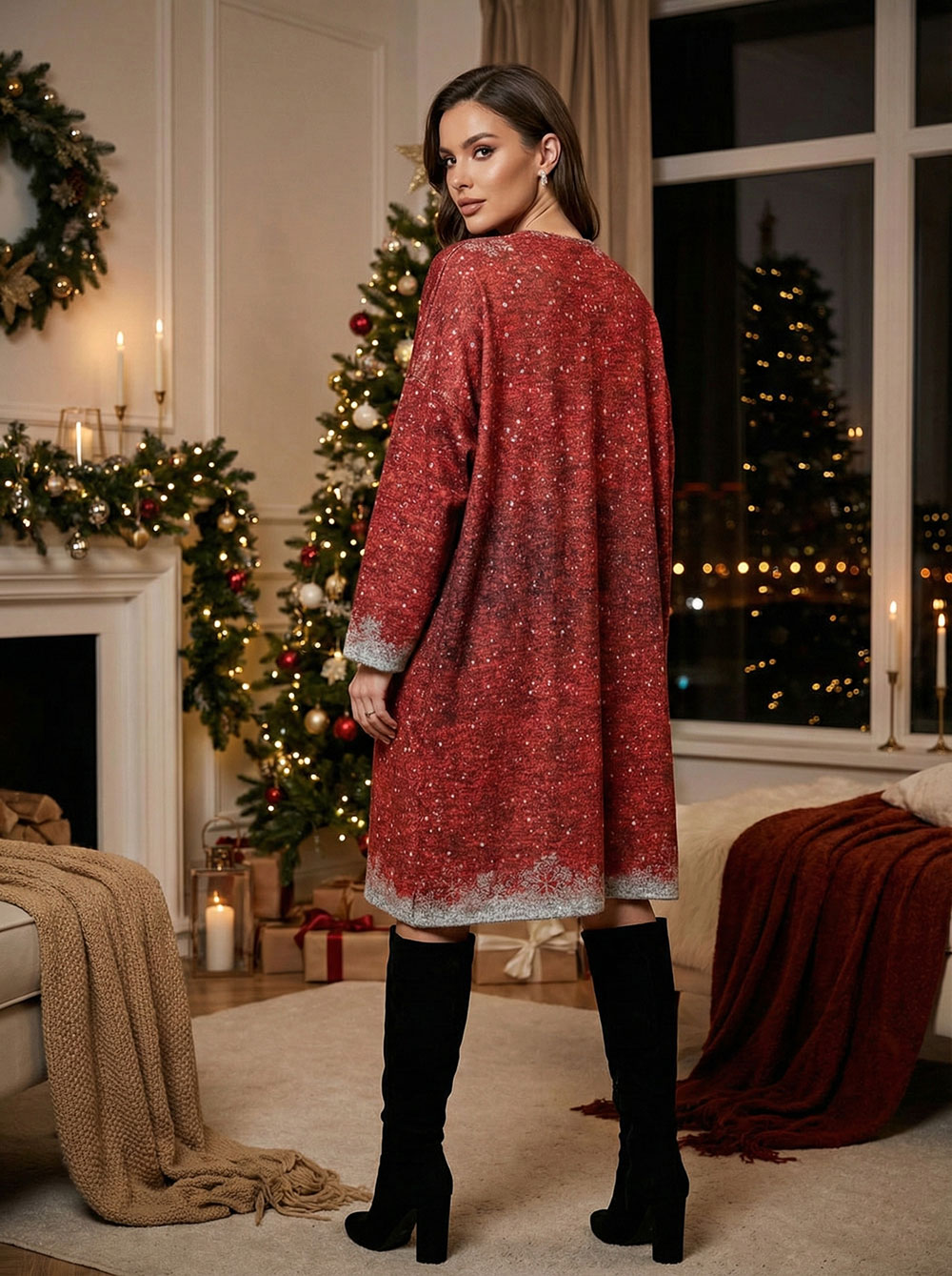 Haljina+šal 42 Arkansas - jersey - Božić Patuljci