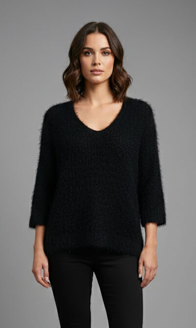 Pulover 61 Oregon - black