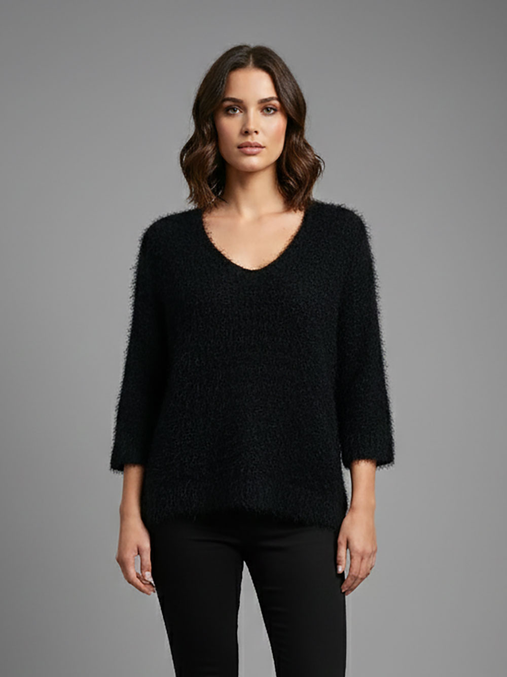 Pulover 61 Oregon - black