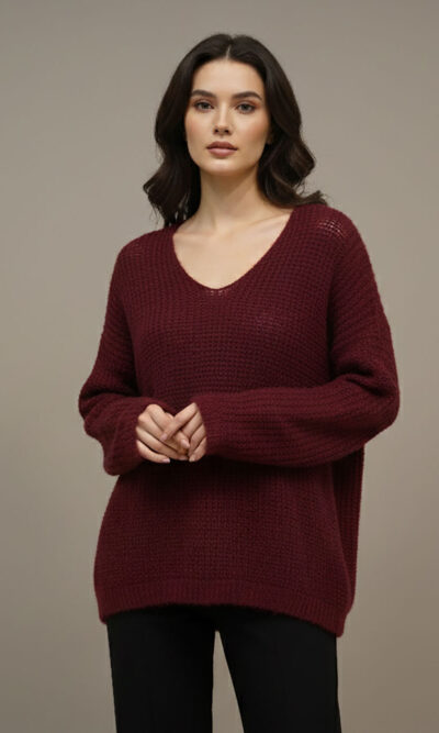 Pulover 61 Oregon - bordo