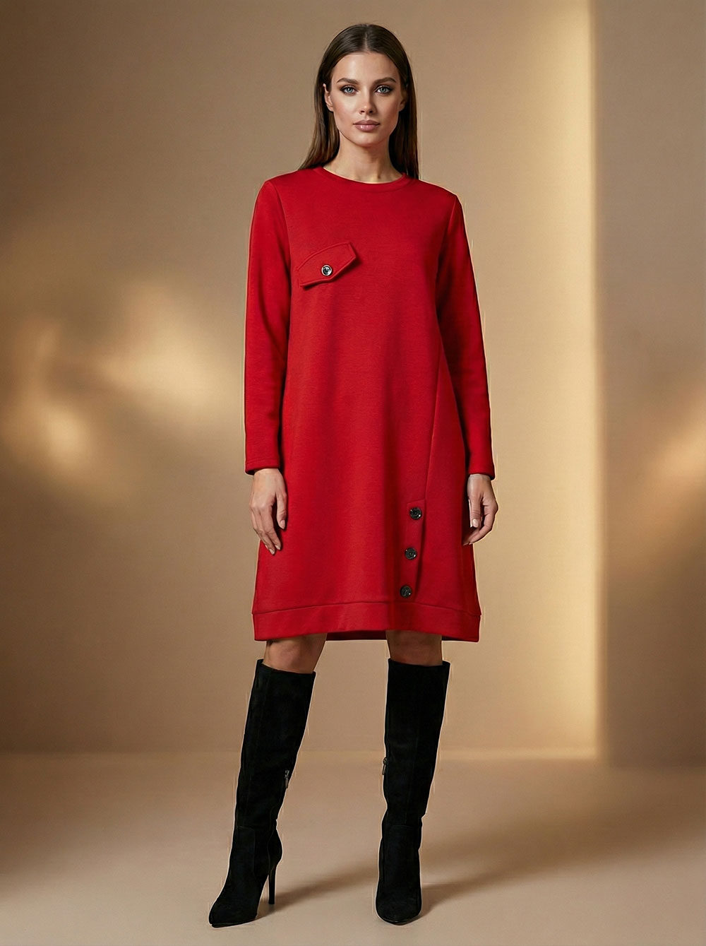 Haljina 50 Caliente - red