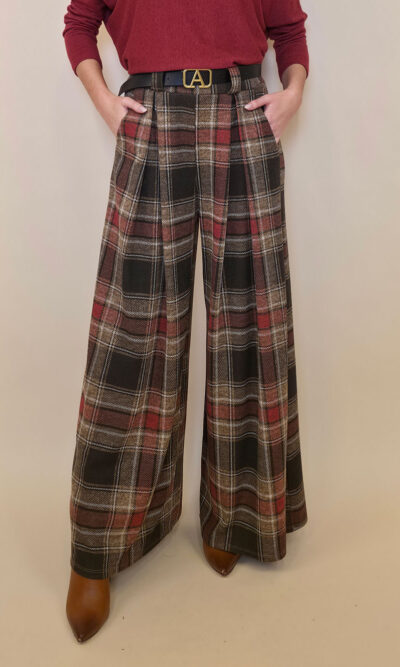 Hlače+remen 47 Benson - camel