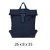 Torba 48 COCO - d. blue/blue green
