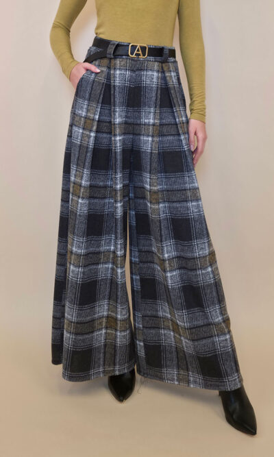 Hlače+remen 47 Benson - gray