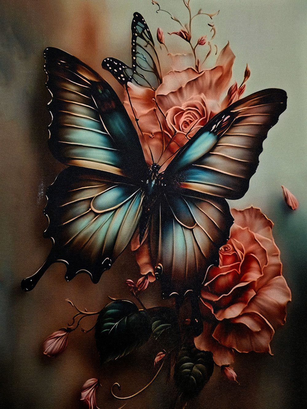 Haljina 48 El Hood deblja winter felpa - black - Slika 2