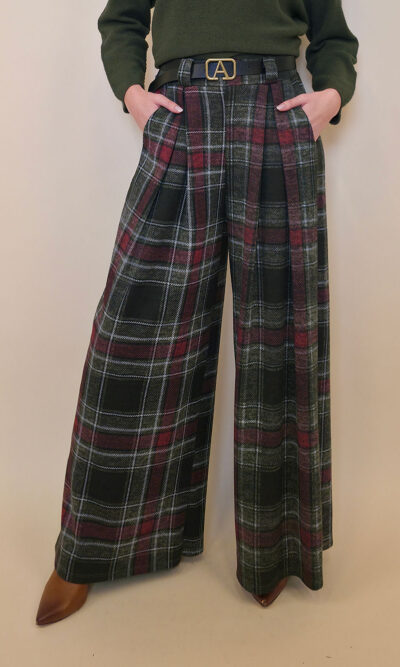 Hlače+remen 47 Benson - military